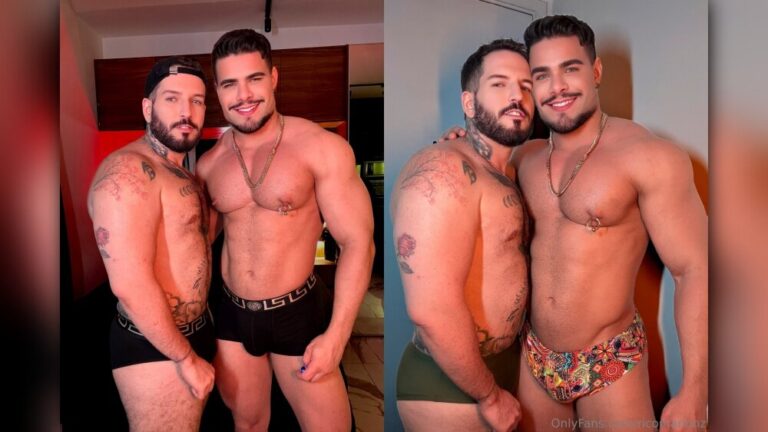 OF Rico Marlon and Tom Hard – Trying on Swim Trunks