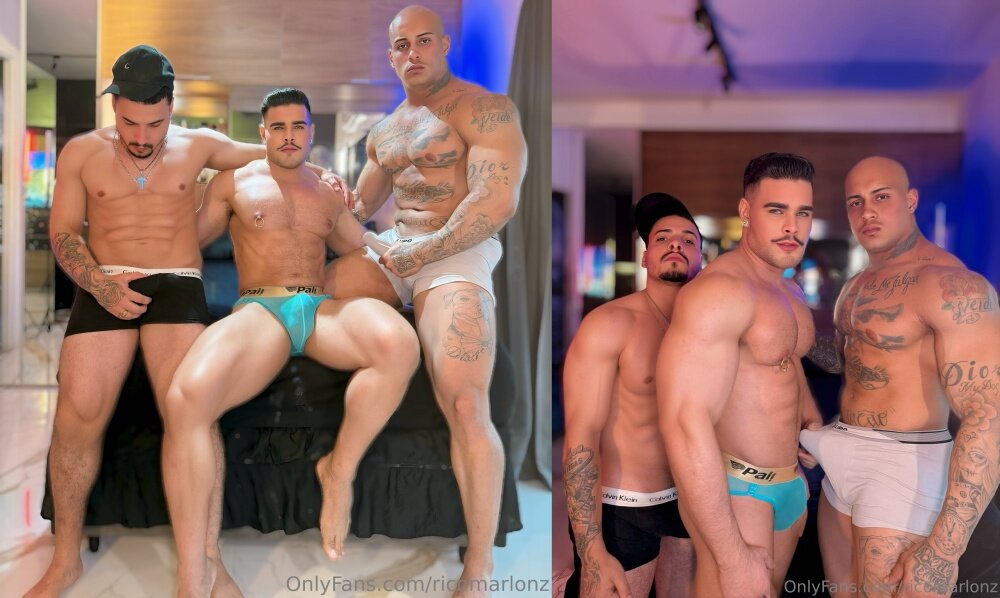 OF Rico Marlon, Apollo Pitbull and Hariel XXL – Double Penetration