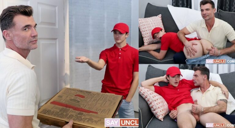 Dick Dawson & Archer Black – The Best Part About Fucking the Pizza Guy? Knowing He’s Your Stepson