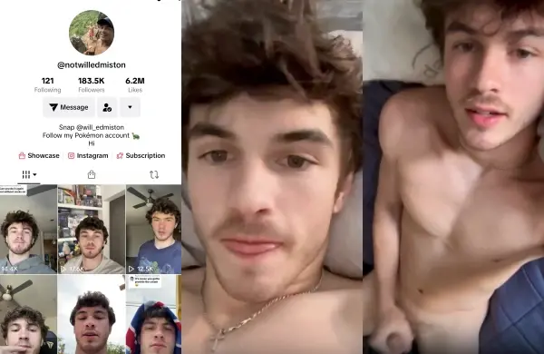 willedmiston – Handsome TikTok boy confesses his hidden desire on camera