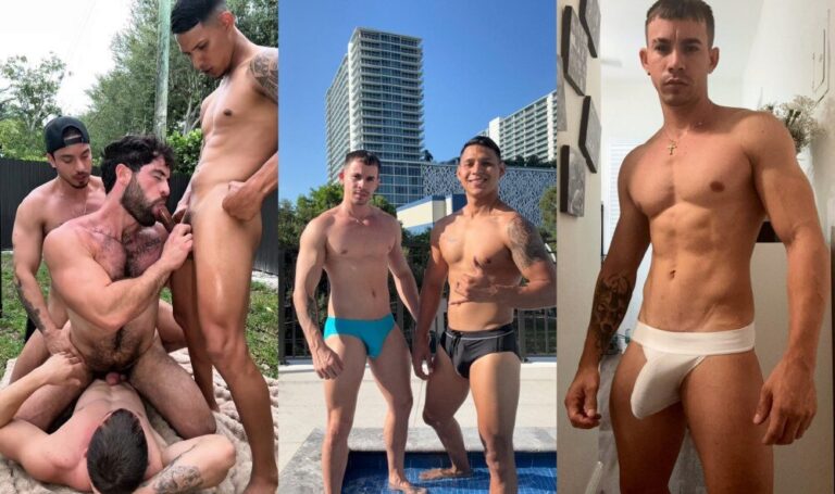 Jose Poyato, Fabian, Peque and Ruggery Valdivia – My husband being fucked by big dicks