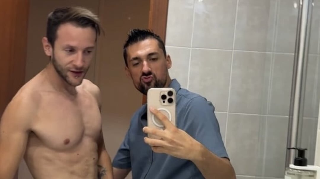 Zalthy & Liam Harding – Gay couple at a hotel, first time together