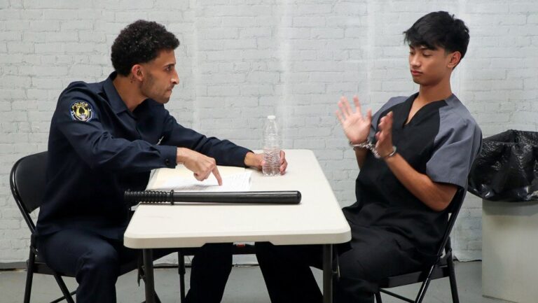 Blake Rivers & Luca Knight – Give Me Your Nightstick One More Time Officer