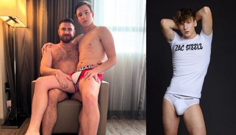 OF Bradley King fucks Zac Steele – On Daddy’s lap