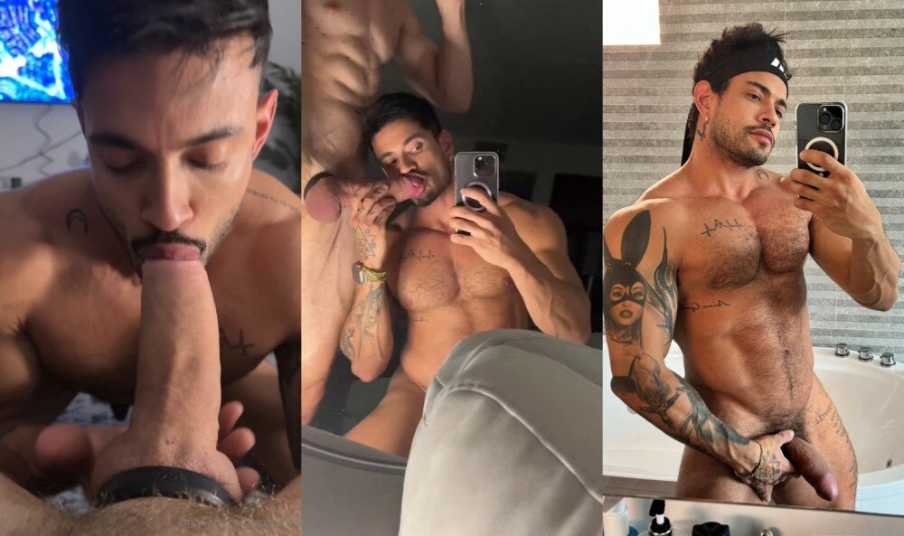 OF GAhungtop fucks Colombian Alejo Ospina