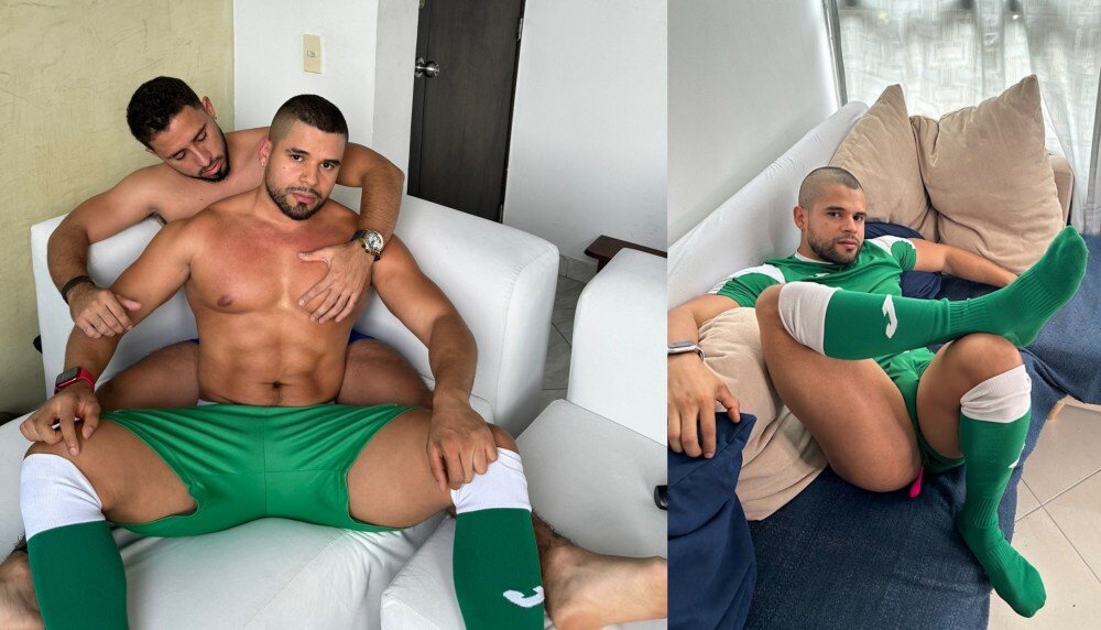 Romero and Titan – He said he was straight until he saw my butt